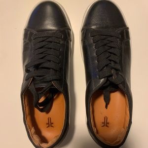 Frye Sneakers, Black Leather
